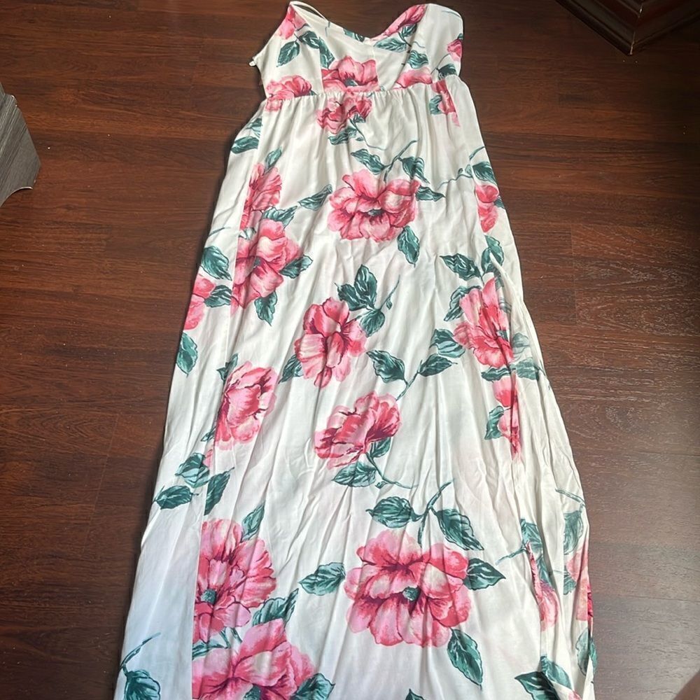 Floral maxi dress